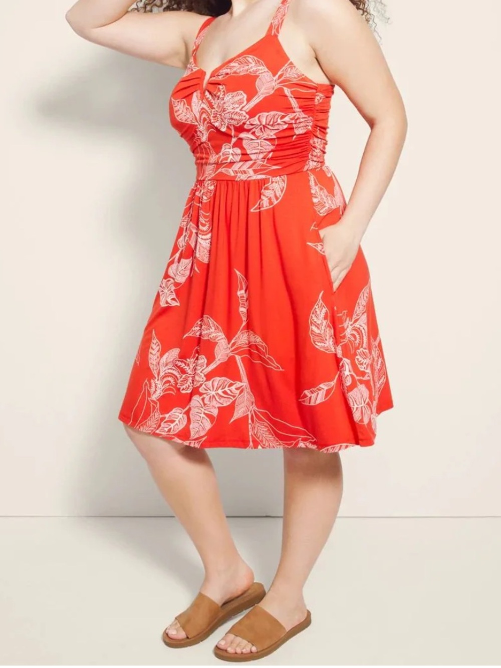Soma V wire built-in bra soft jerseyWomen Dresses small